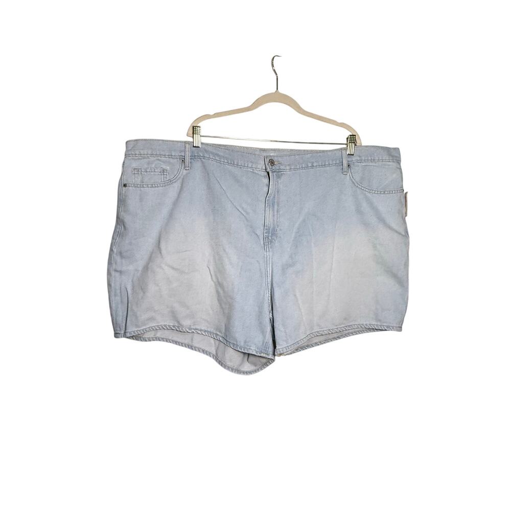 New Old Navy Jeans Shorts Plus Size Womens Size 26 Drapey Denim High Rise Baggy